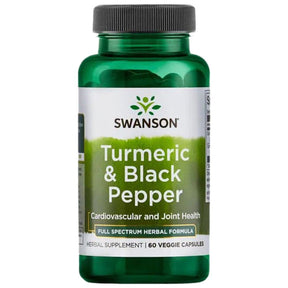 Turmeric & Black Pepper - 60 capsules - Nutra Best Europe