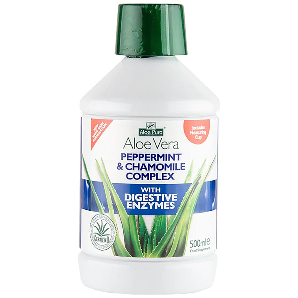 Succo di aloe vera con enzimi digestivi 500 ml