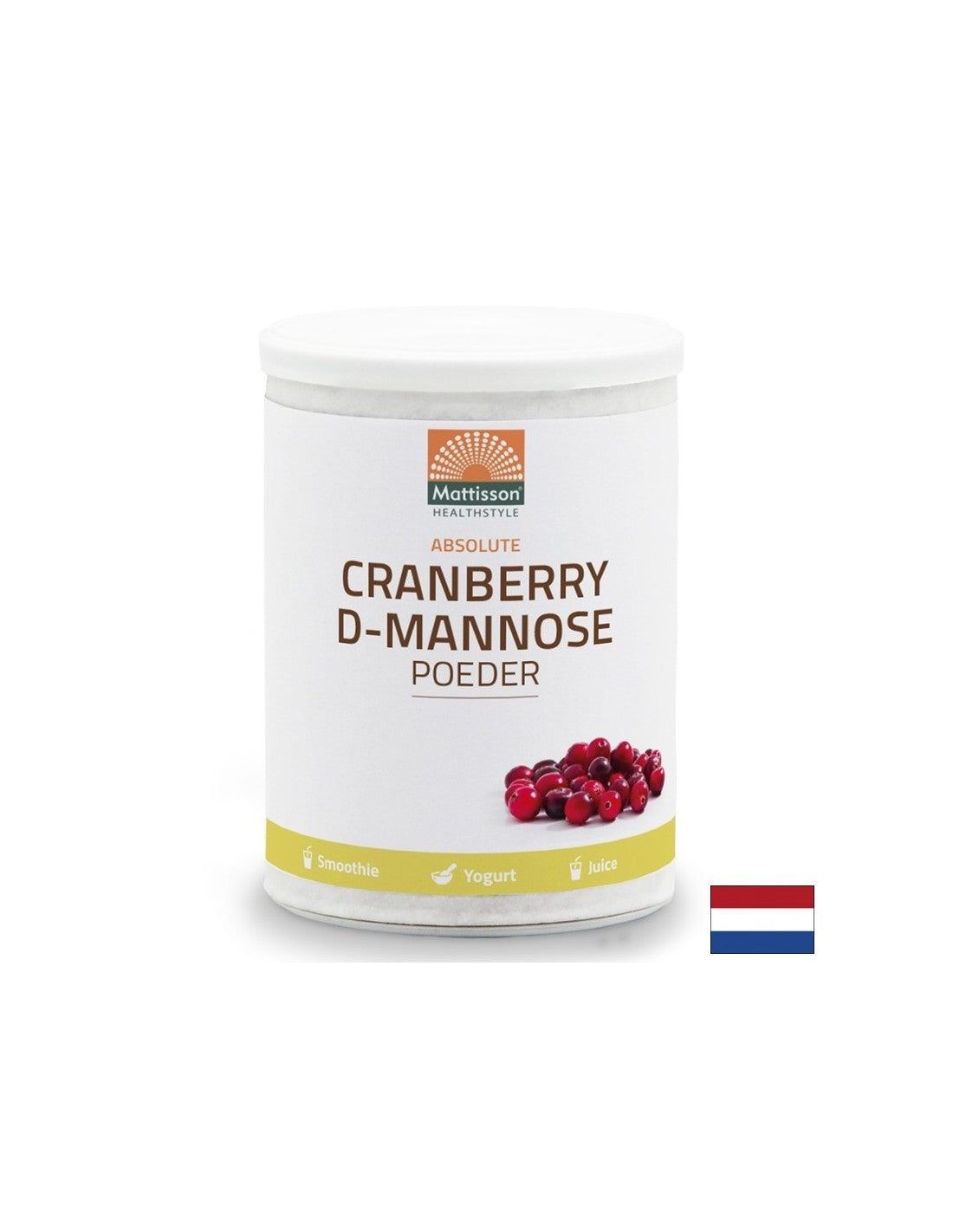 Vie urinarie - Mirtillo rosso + D-Mannosio, 100 g di polvere <tc>Mattisson Healthstyle</tc>