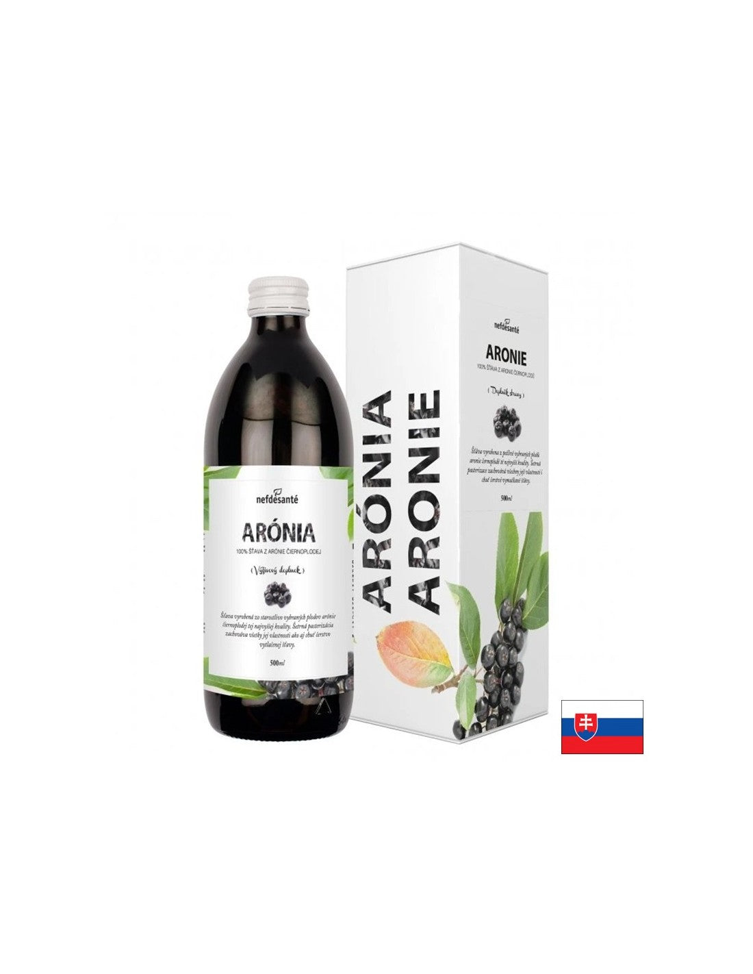 Succo di aronia - potente antiossidante - Cuore, salute metabolica e epatica, 500 ml, 10 dosi