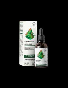 Supporting the Heart, Digestion and Liver - Walnut Complex, 50 ml drops Aura Herbals - Nutra Best Europe