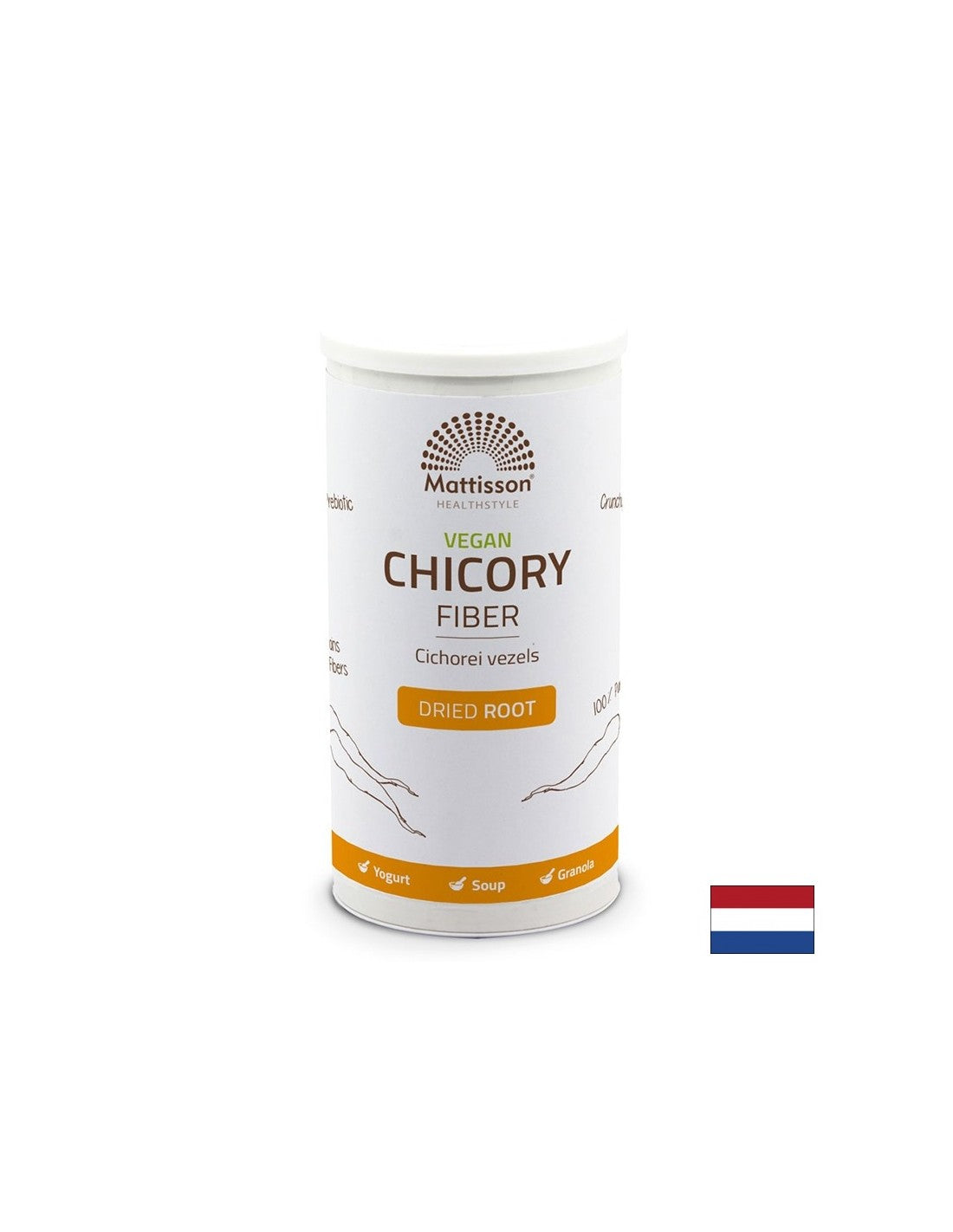 Fibra vegana di radice di cicoria 200 g <tc>Mattisson Healthstyle</tc>