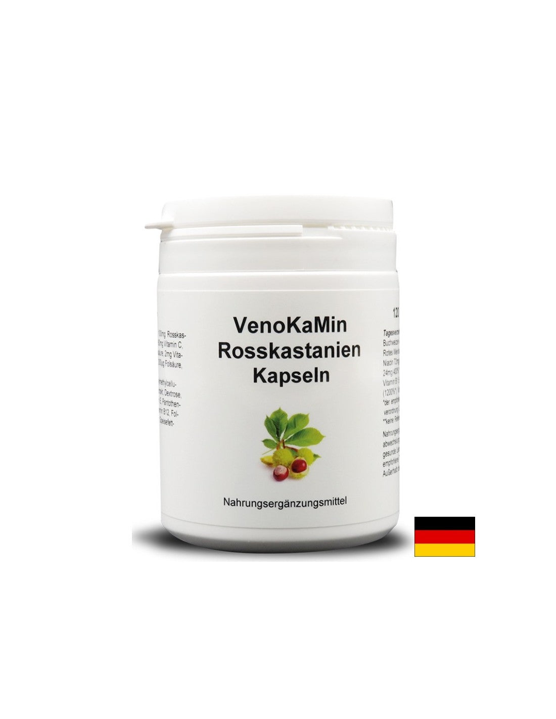 VenoKaMin Rosskastanien - Castagna - Formula contro le vene varicose, 120 capsule <tc>Karl Minck</tc>
