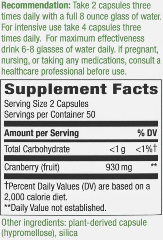 Frutto del mirtillo 465 mg - 100 capsule
