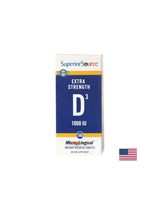 Vitamina D3 25 µg - sistema osseo e immunità, 100 compresse sublinguali <tc>Superior Source</tc>