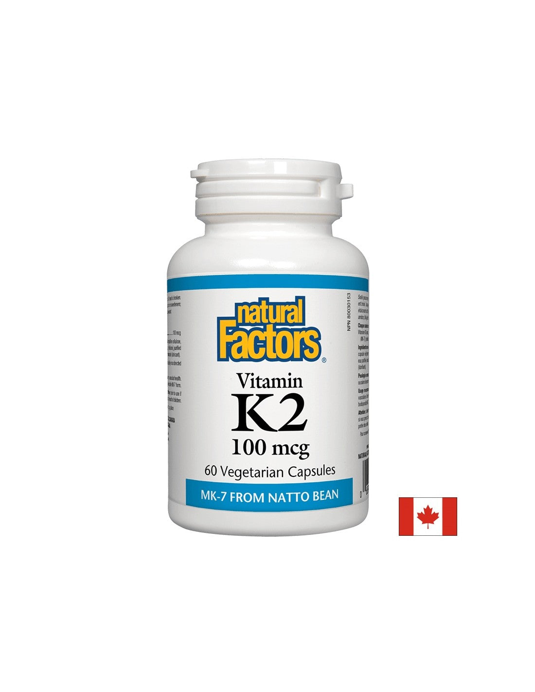 Vitamina K2 (MK -7) 100 mcg - 60 capsule