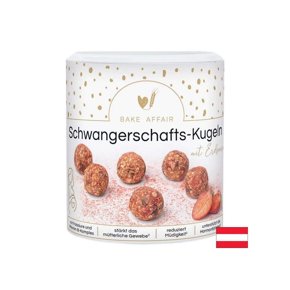 Mix di vitamina per caramelle vegane per donne in gravidanza con fragole, 190 g