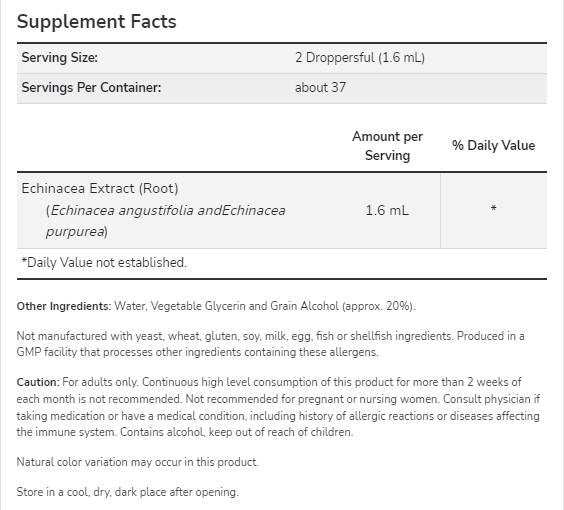 Estratto liquido Echinacea - 59 ml