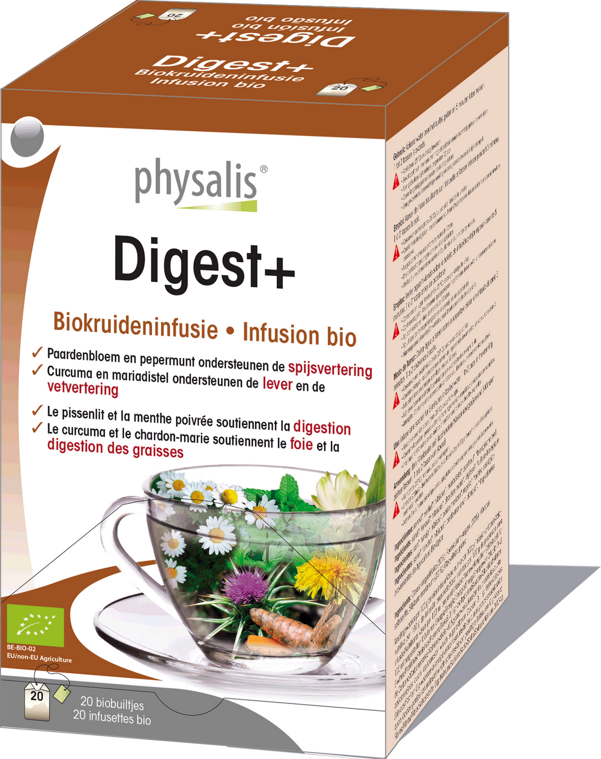Tisana digestiva Bio x 20 pz. - <tc>Physalis</tc>