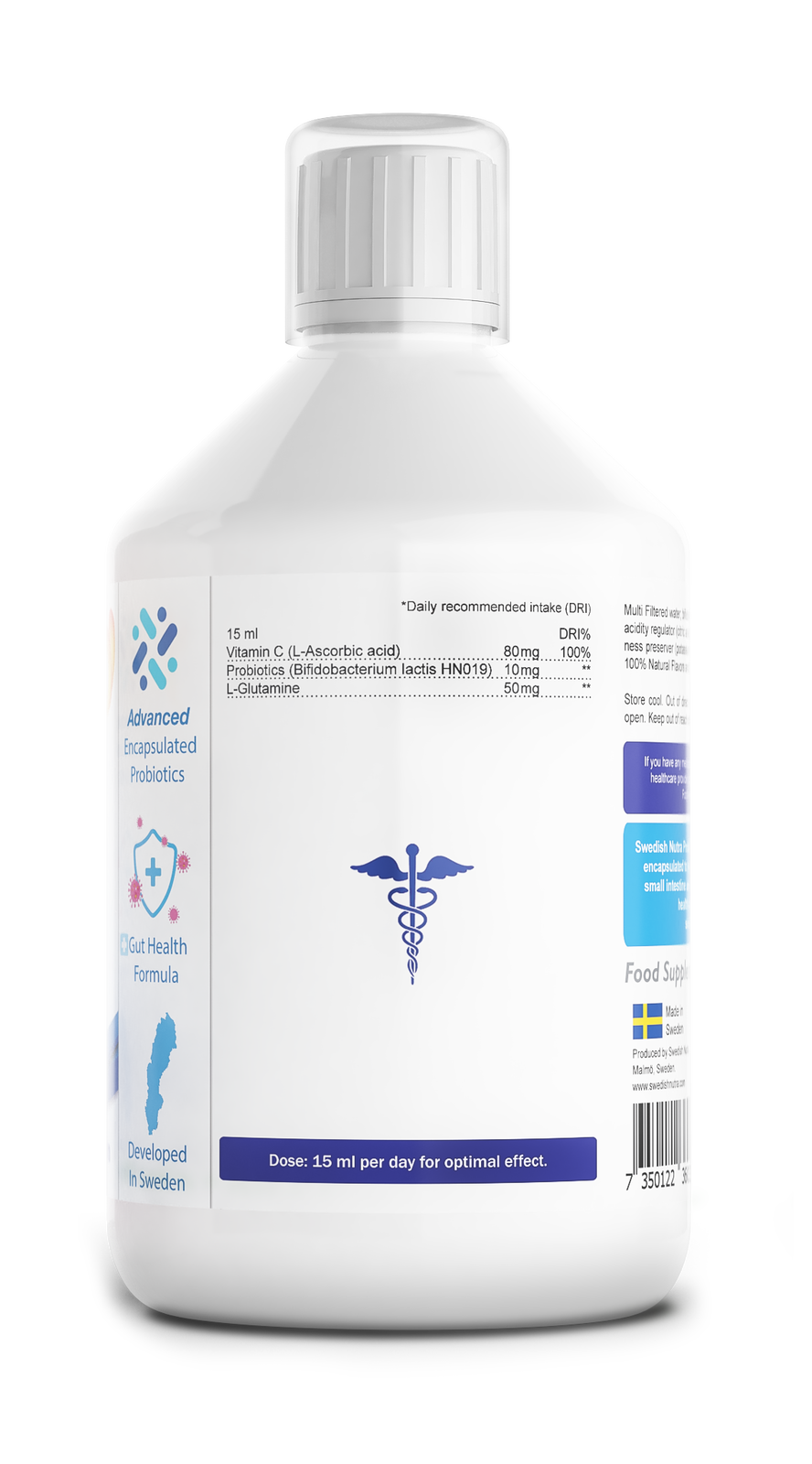 Probiotico liquido (microincapsulato) x 500 ml (vegano)