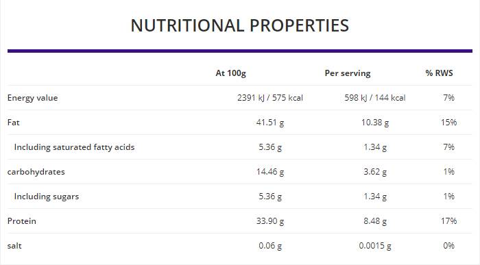Burro di arachidi + proteina 500 grammi
