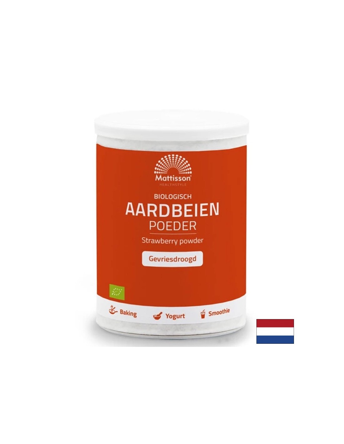 Polvere di fragola - ricco di vitamina C e sapore naturale, 125 g