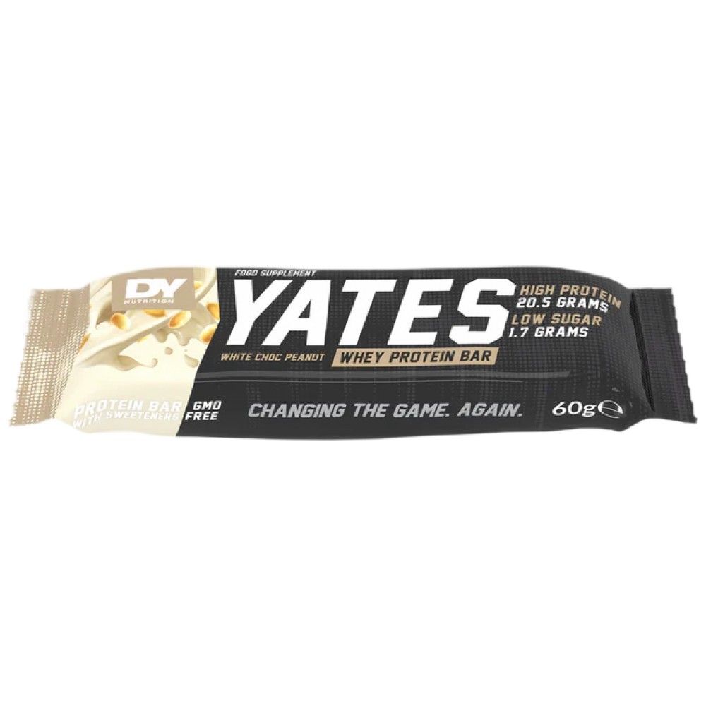 Barra proteica del siero di latte Yates | No Sugar - 60 grammi