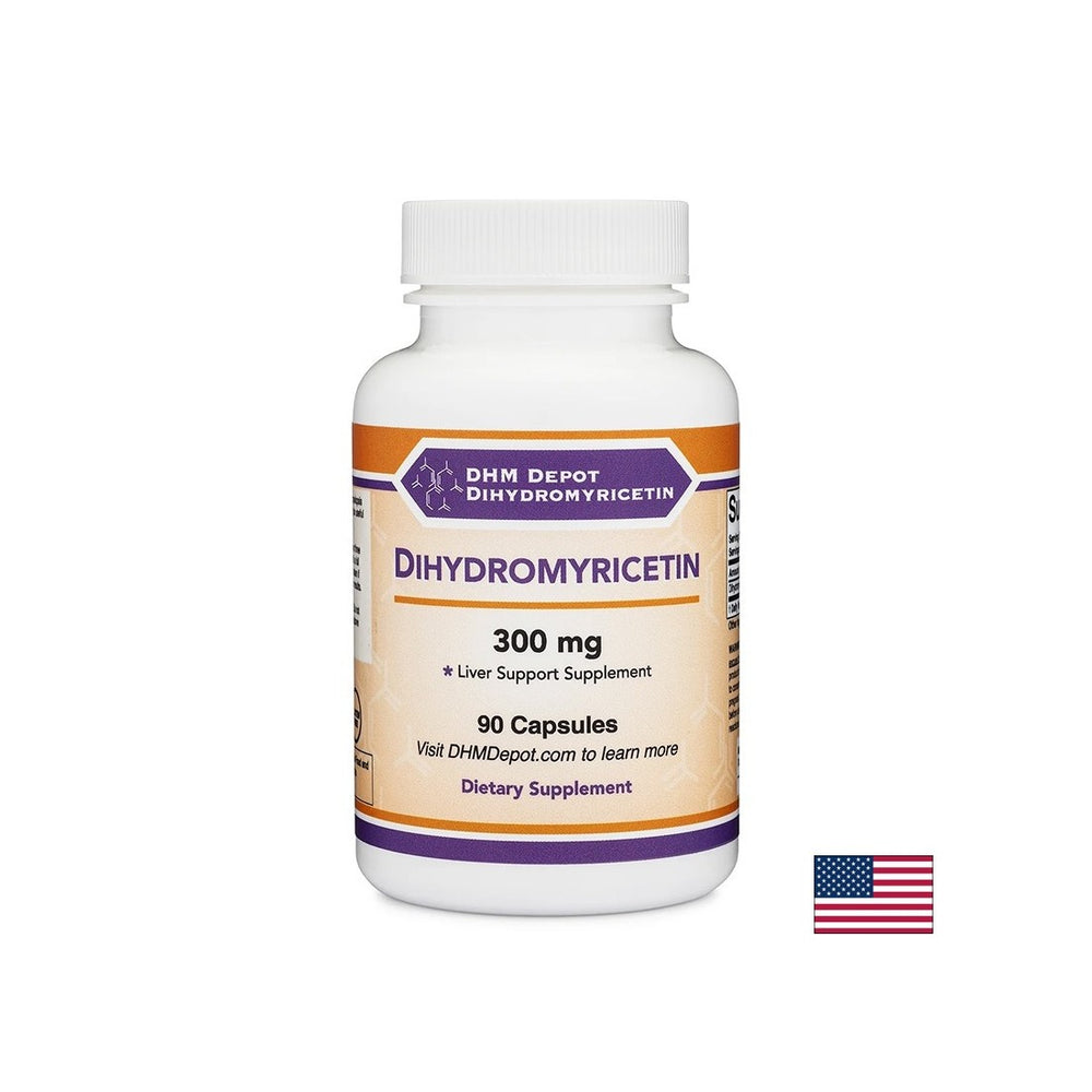 Per il fegato - Supporto durante lo stress da alcol - Diidromireletina (DHM 30), 300 mg x 90 Capsule
