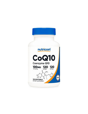 For a healthy heart and energy - Coenzyme Q10, 120 softgel capsules - Nutra Best Europe