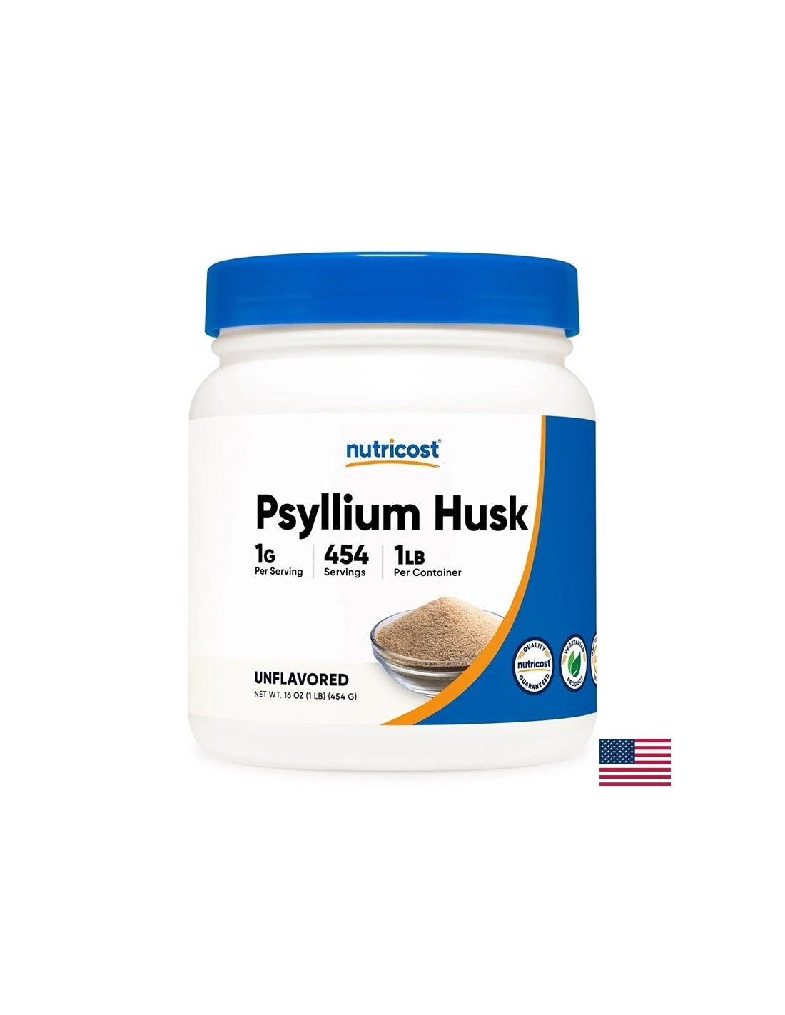 Costipazione - Psyllium (buccia), 454 g di polvere