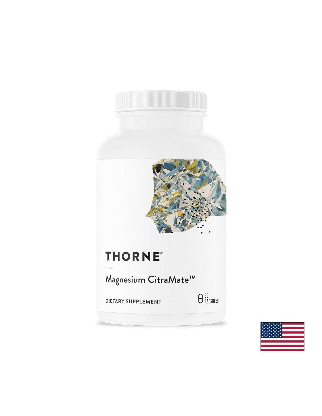 Salute del cuore e dei muscoli - Magnesio (citrato/malato), 135 mg x 90 capsule <tc>Thorne</tc>