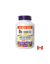 Bones sane e forte immunità - Vitamina D3 1000 UI, 500 compresse