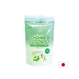 Spirulina giapponese + Omega -3, acido folico, ferro, calcio - salute delle donne, 1200 compresse