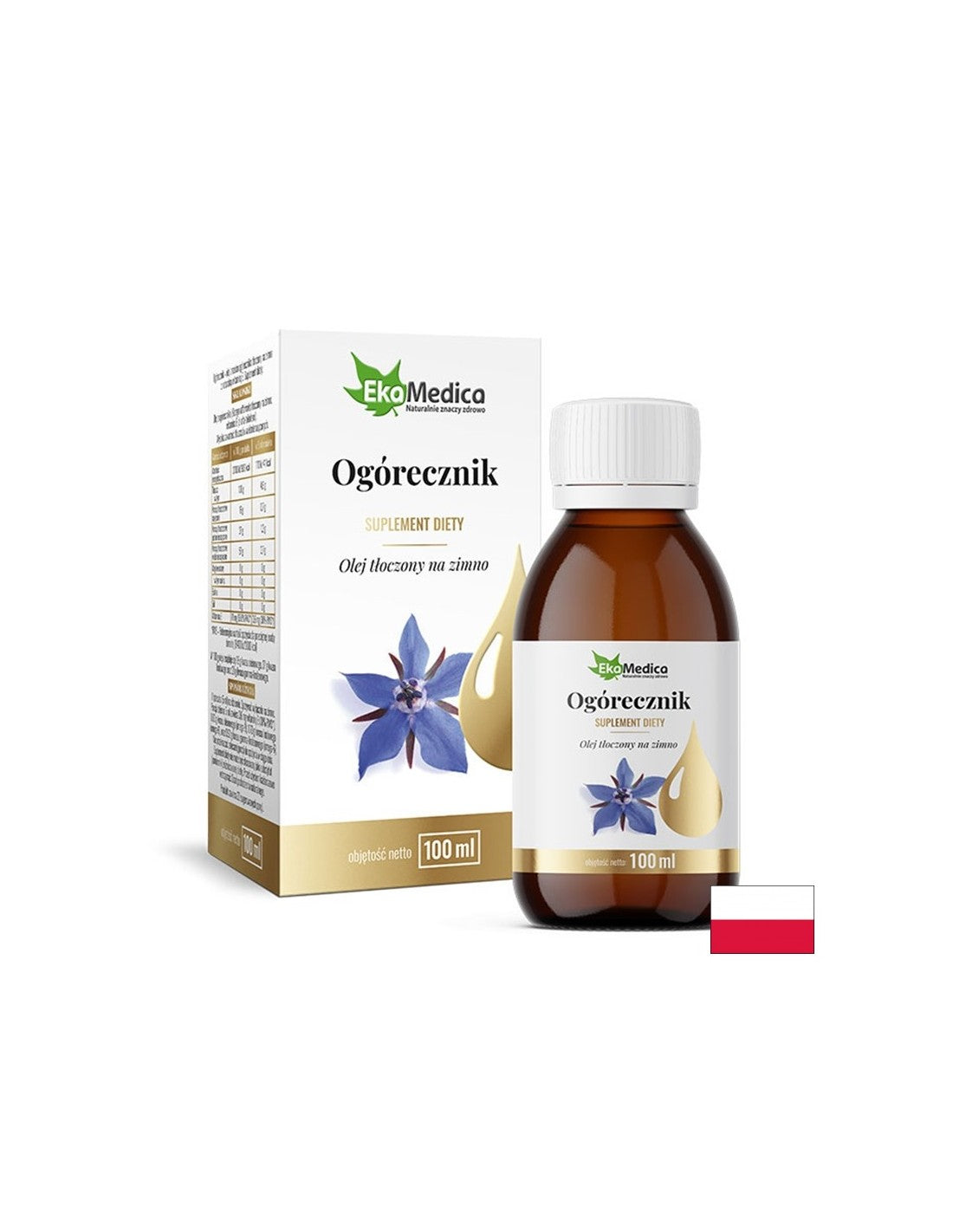 Salute delle donne - olio pressato a freddo da Porec, 100 ml di Ekamedica