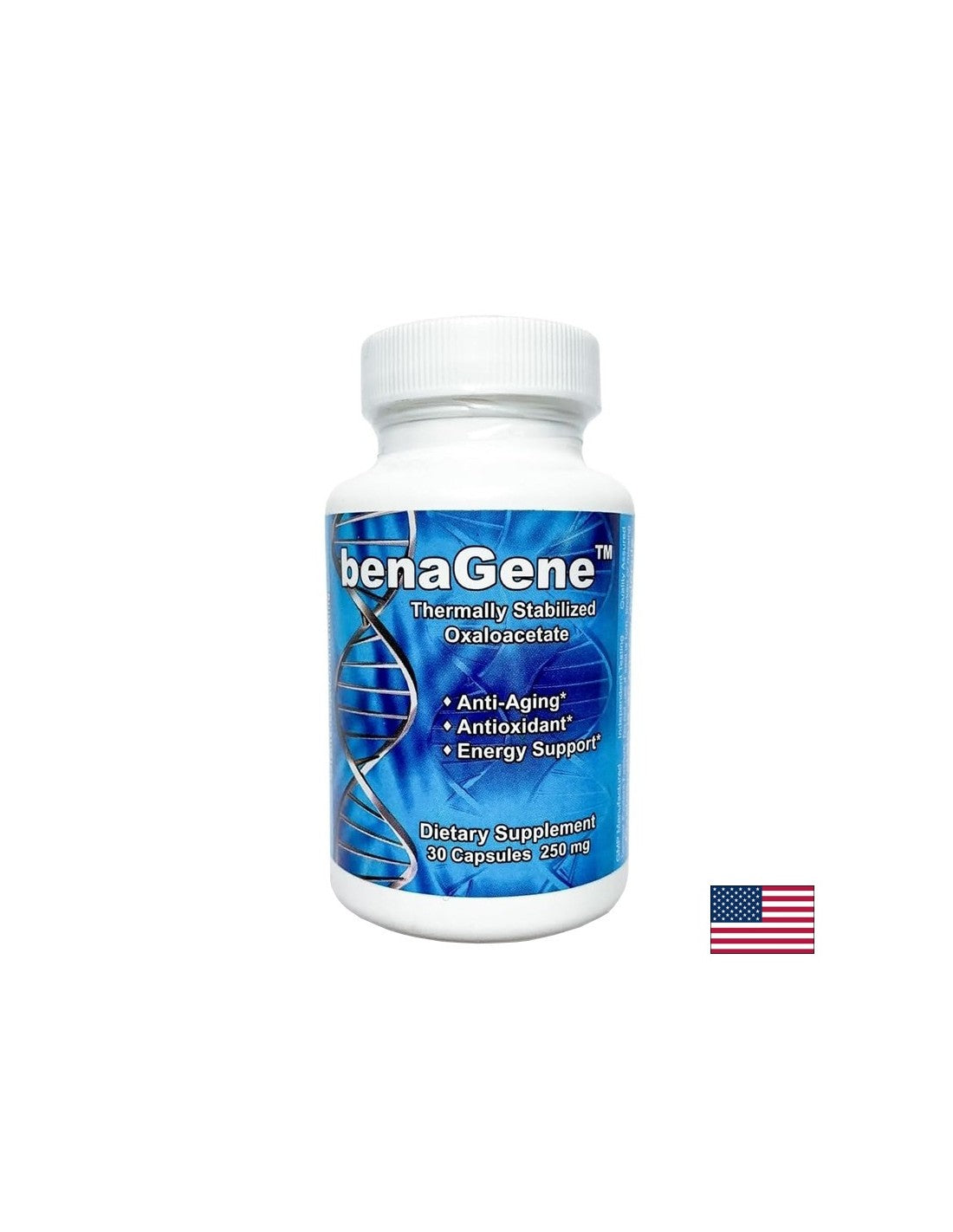 Salute e anti -invecchiamento delle donne - Acido ossaloacetico stabilizzato termicamente Benagene, 30 capsule