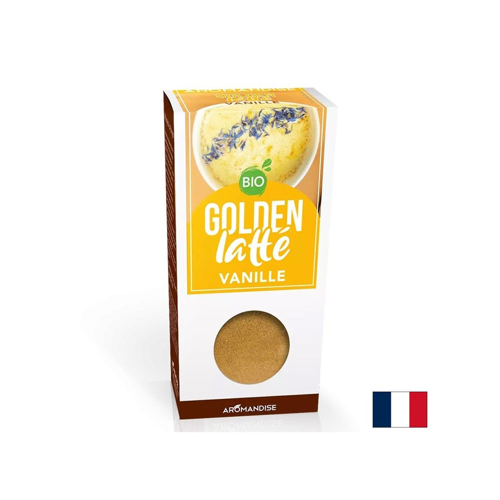 Curcuma e vaniglia del latte dorato, polvere di bevanda istantanea, 60 g